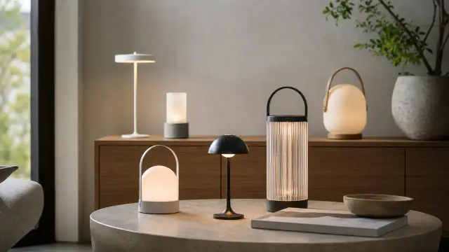 Oppladbare lamper
