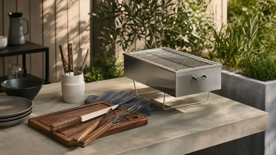 Grillsett