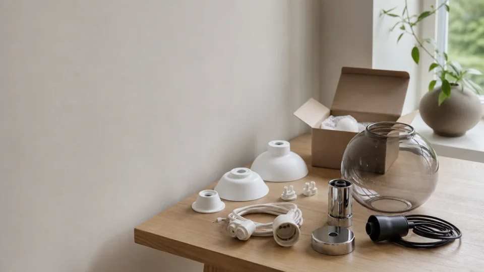 Reservedeler til lamper